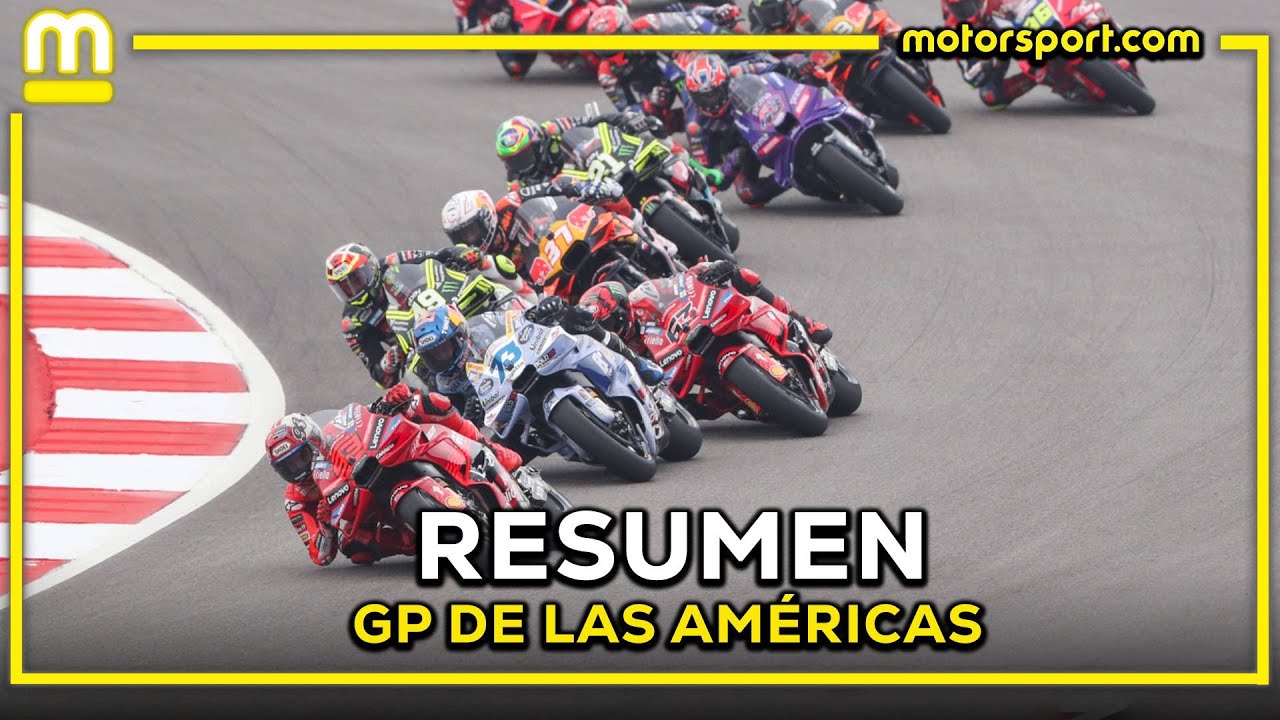 RESUMEN de la CARRERA del GP de las AMÉRICAS | MOTOGP 2025 - YouTube