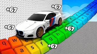 Obby: Supercar Race on Keyboard Gameplay