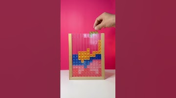 ASMR TETRIS BLOCKS PUZZLE: colorful blocks tumbling