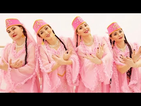 Узбекский танец вальс «Бахор» в школе узбекского танца в Москве. Uzbek dance 89263365711