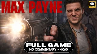 🔴 Max Payne Full Campaign (PC) – 4K 60FPS Ultra Settings | No Commentary
