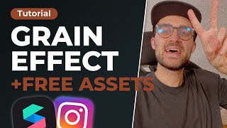 Grain Effect - Spark AR Tutorial + Free Assets! Add Vintage & Nostalgic look to Instagram Filter!