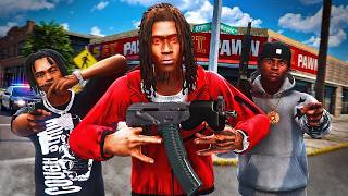 Bloodhound LIL JEFF and Q50 Tookover Chicago in GTA 5 RP..