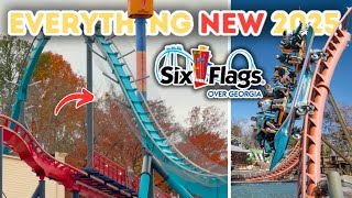 Everything NEW In 2025 at Six Flags Over Georgia