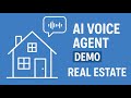 DEMO | AI Voice Agent | Real Estate Agency Office Receptionist