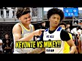 Mikey Williams vs Keyonte George GO AT IT!! Top Shooting Guards BATTLE at Adidas 3SSB!!