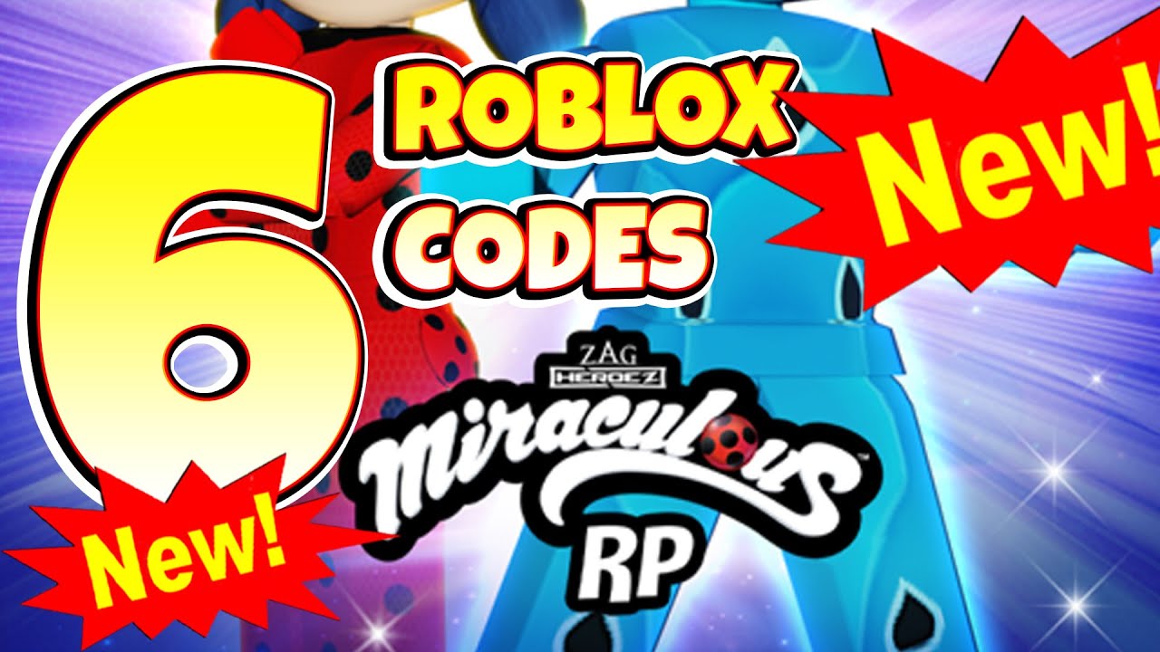 Miraculous RP: Ladybug & Cat Noir, Roblox GAME, ALL SECRET CODES, ALL ...
