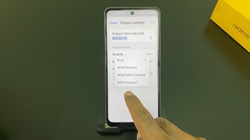 How to set Hotspot lock in Realme 14X 5G