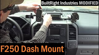 BuiltRight Industries Dash Mount Modification/Installation