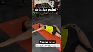Best solution for Sciatica pain#xplorefitness #stretching #flexibility  #fitnesstip #wellnessjourney