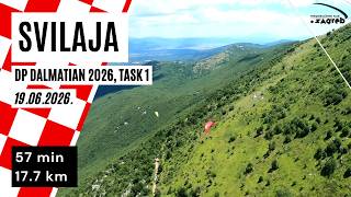 Svilaja, DP Dalmatian open 2026, task 1 - fast up, fast down screenshot 1