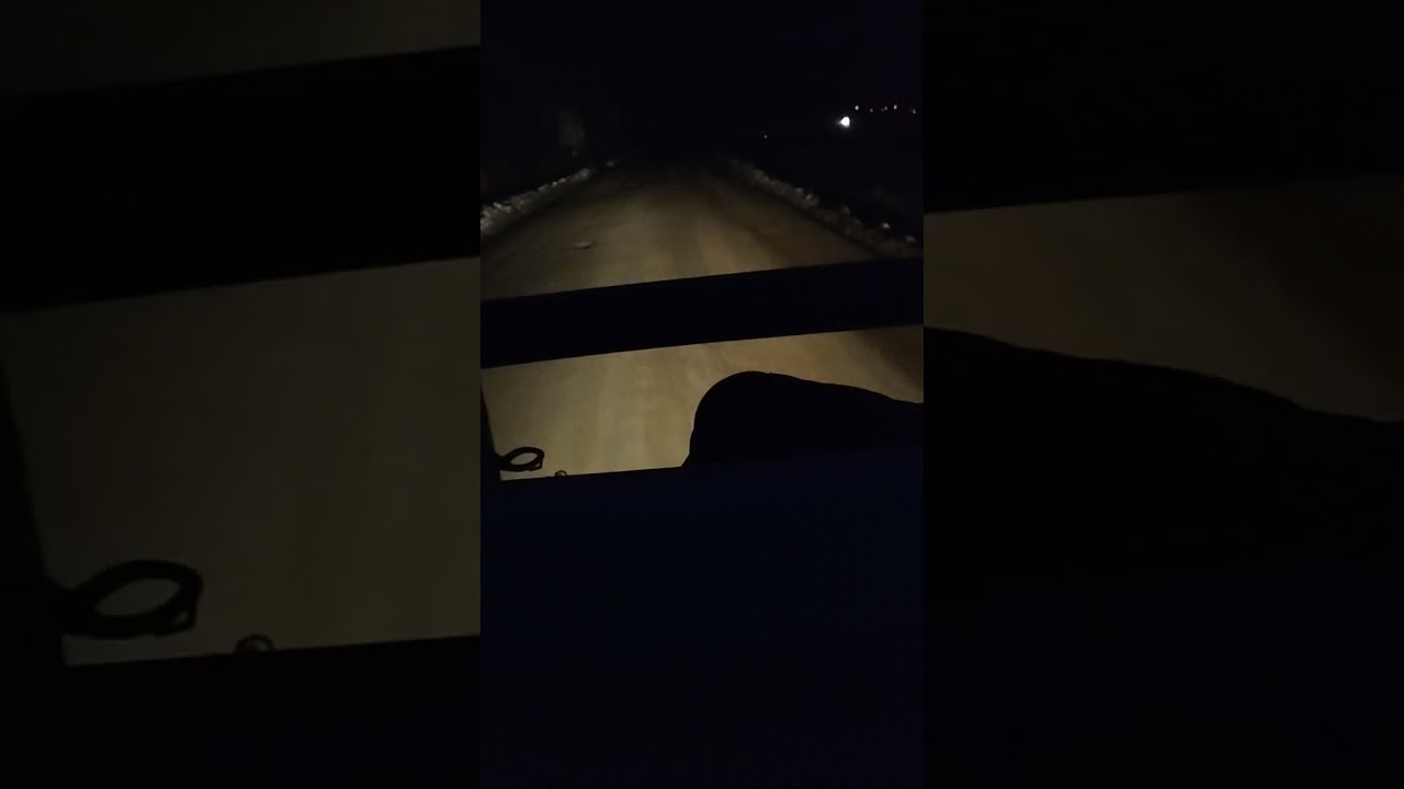 مخاطر طريق تيشكا بالليل ورزازات