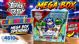 2026 Topps Celebration Mega Box Opening! 🎉 Lots of Inserts & Fun Baseball Cards!
