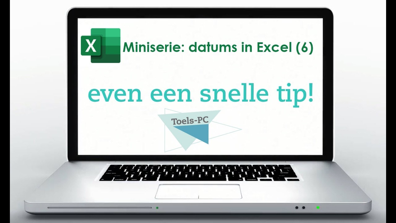 Snelle Korte Tip: miniserie datums in Excel (6)