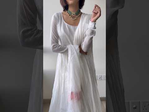 White cotton suit