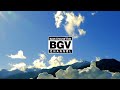 【BGV】山｜雲｜日の入りを眺むる。