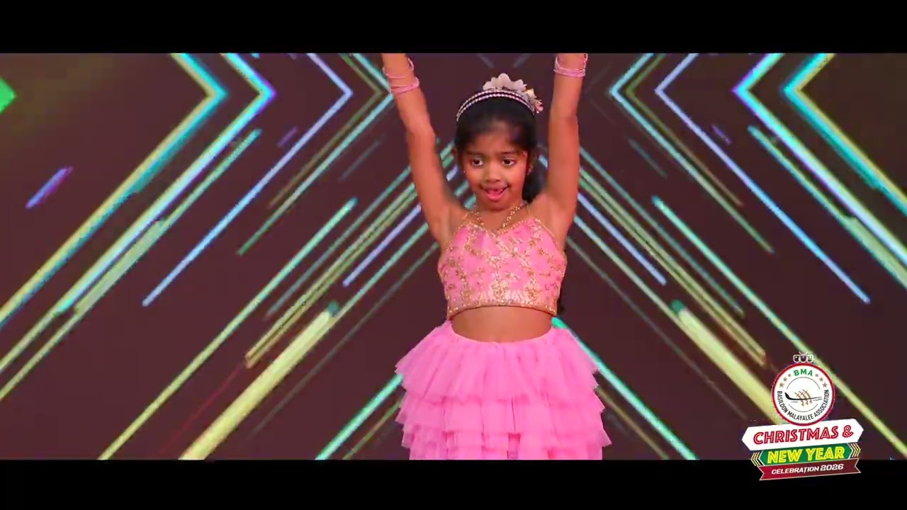 Basildon Malayalee Association [BMA] Christmas 2025 & New year 2026 celebration - Dance Livia Anish