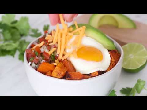 healthy-breakfast-burrito-bowl-with-butternut-squash