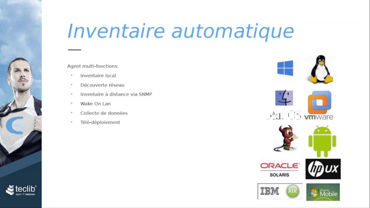 Démo GLPI par Synairgis et Teclib