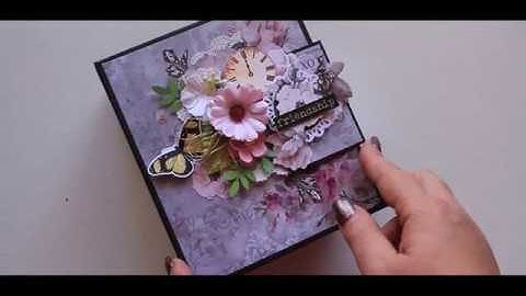 Mini Album Rosabella Kaisercraft collection