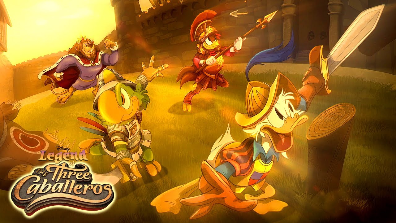 Thanks A Camelot | Legend of the Three Caballeros | Disney XD