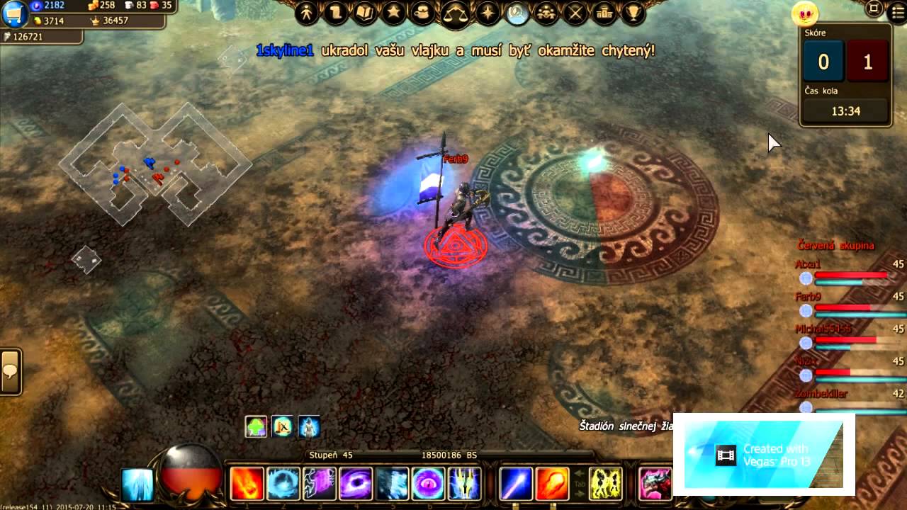 Drakensang-5v5 Mage 45 "3 flags" [23.7.2015]