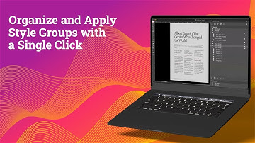 How to use Style Groups in QuarkXPress 2025 - apply Style Groups with a single click