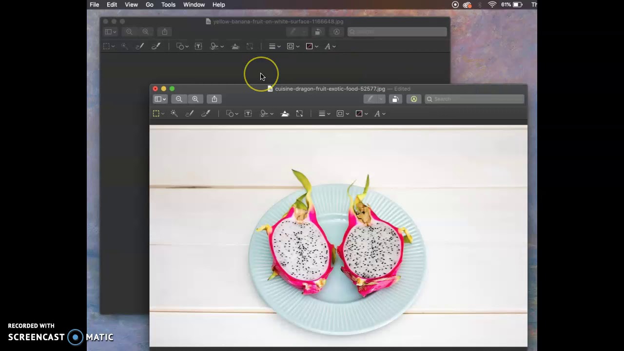 Crop and Re-Size Image Instructions for Mac 