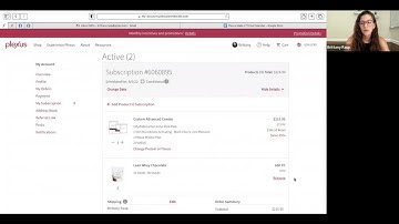 Welcome to Plexus: How to edit your subscription order and redeem Perks!!