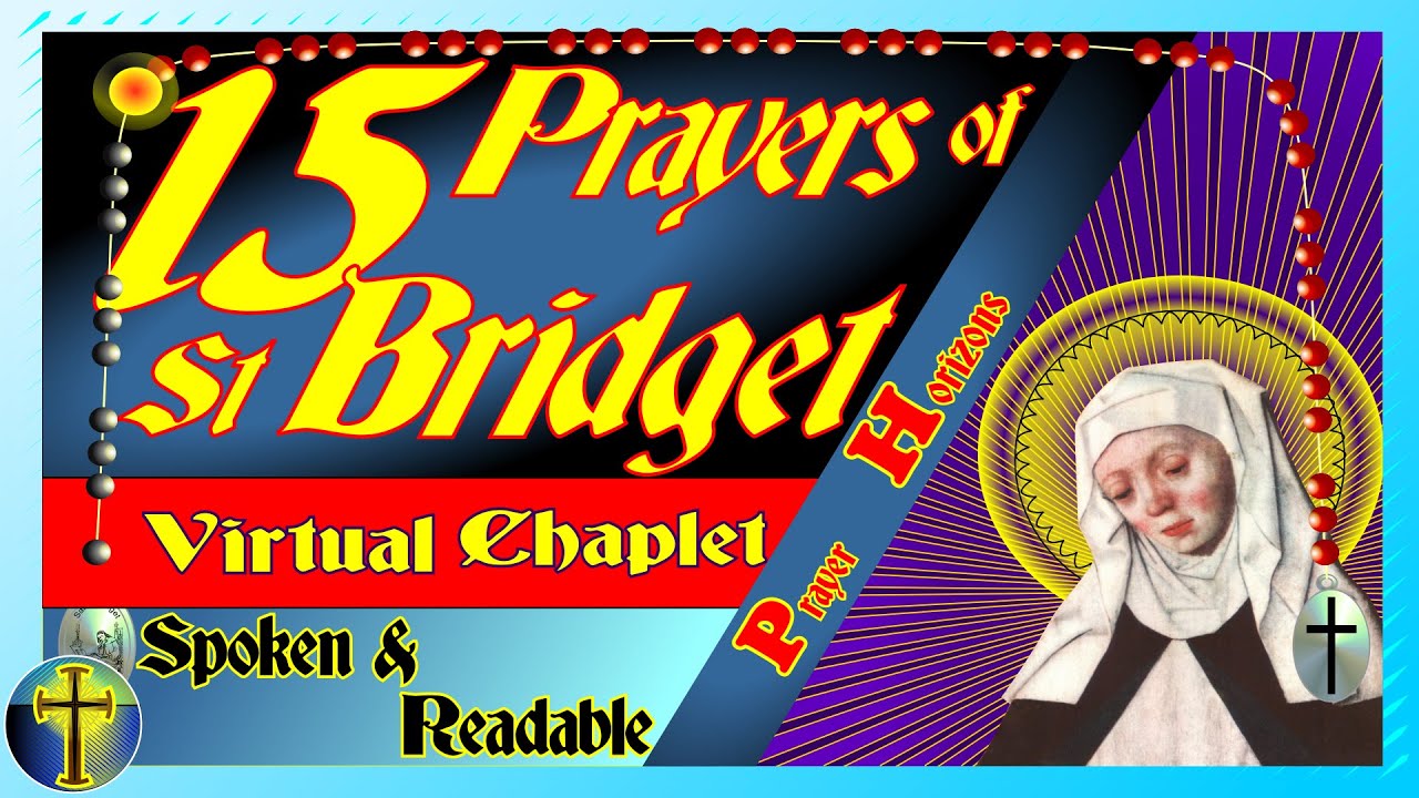 The Fifteen Prayers from God to Saint Bridget of Sweden YouTube