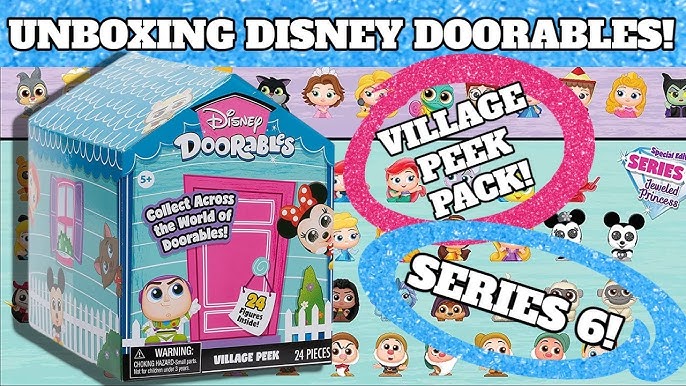 Unboxing FULL CASE Disney Doorables Series 9 Mini Peek Blind Bag Toy  Opening!! With Codes!! 