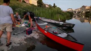 PRATO Aperitivo sul fiume Bisenzio in canoa Gruppo canoisti Pratesi AICAN