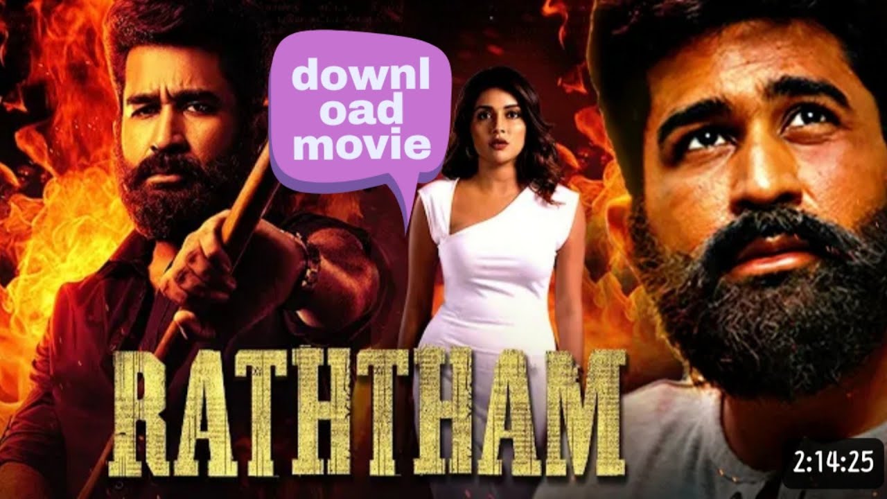 Ratham Full Action Thriller Movie  2024 New Release Hindi Dubbed Movie Vijay Antony, Mahima download