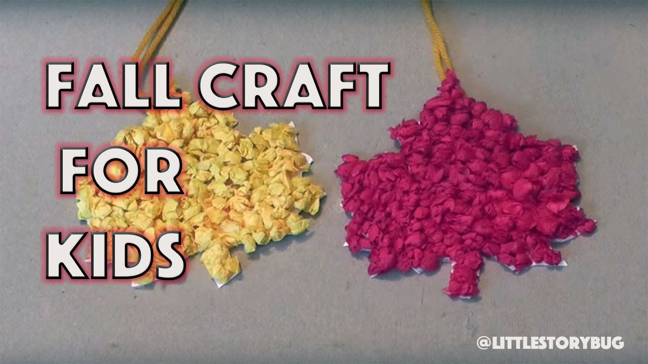 Fall Craft for Kids - Autumn Leaves - LittleStoryBug