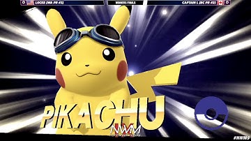 NWM IX SSB Wii U 1v1 - Locke(Megaman) Vs. Captain L(Pikachu)