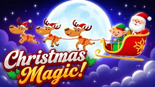 Santa and His Reindeer Take Flight! 🎁 | Holiday Cartoons for Kids