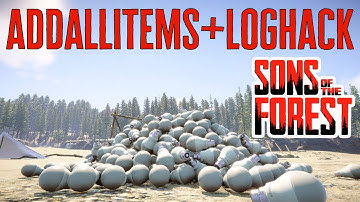 How to Get Unlimited Items While Building Sons of the Forest