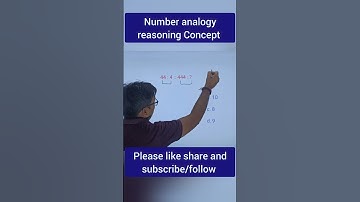 Why Number Analogies are the Most Important Type of Math