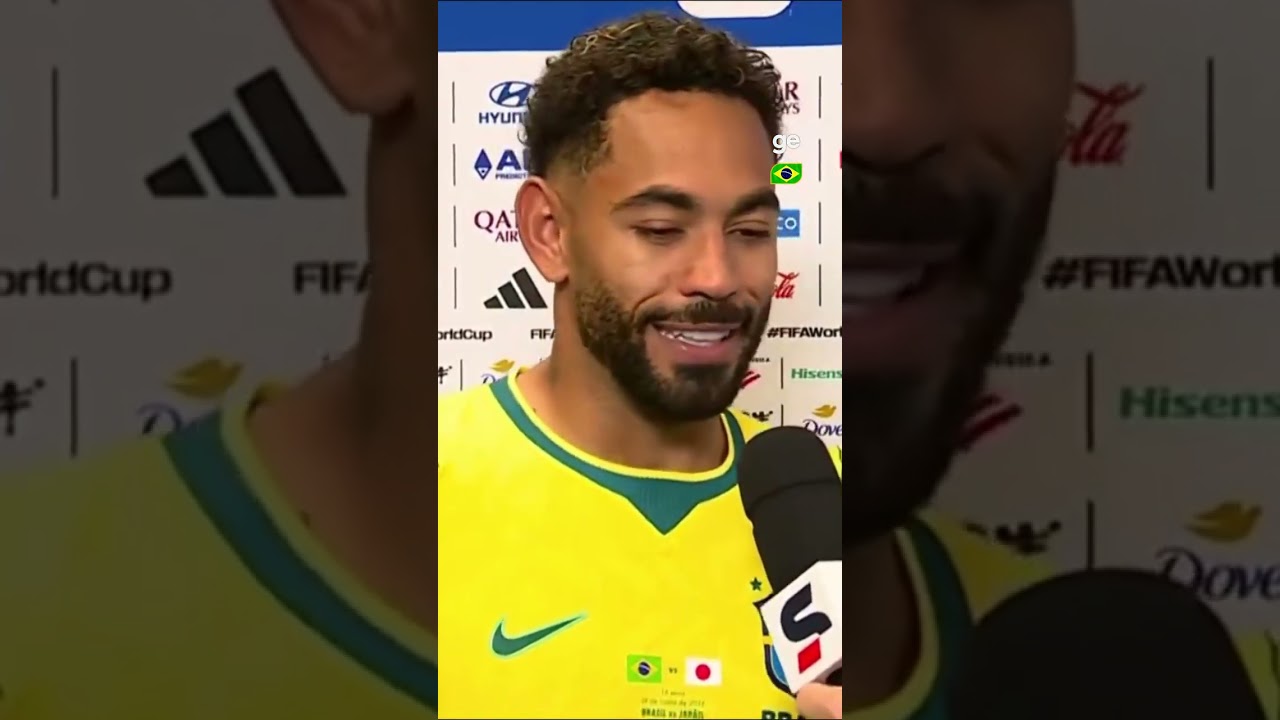 MATHEUS CUNHA FALOU SOBRE A VITÓRIA NA RAÇA CONTRA O JAPÃO | #shorts | Copa do Mundo 2026 | ge.globo
