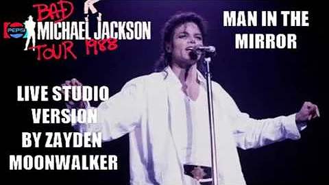 Man In The Mirror Bad Tour 1987-1989 Live Studio Version