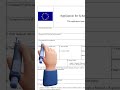Schengen Visa Application Form 