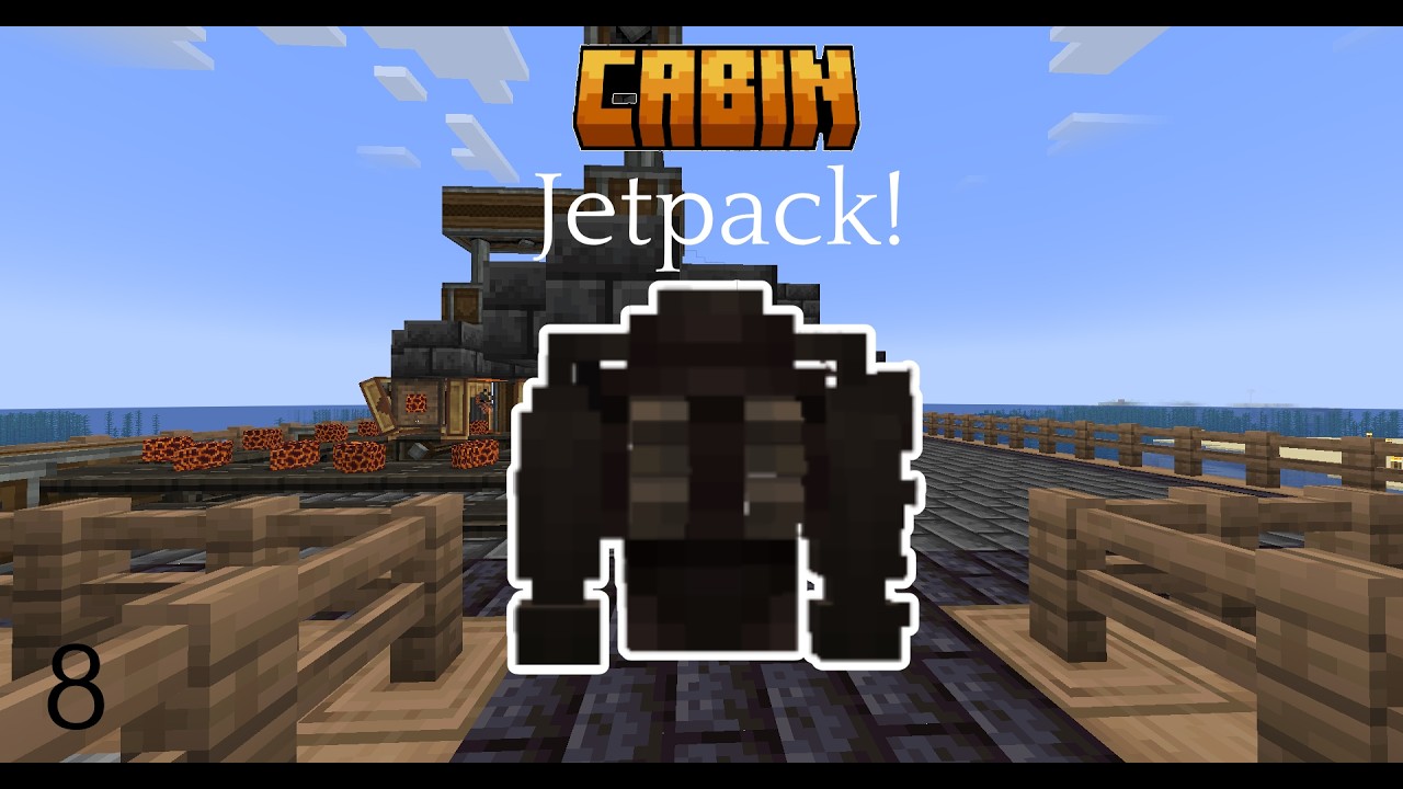 Netherite Jetpack, Ender Dragon, Wither, 1B and 2A! - CABIN Hardcore 8 ...
