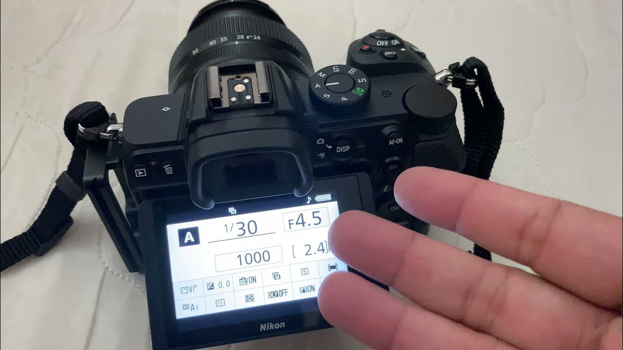 How to Change Exposure Compensation Using single finger for Nikon