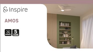 : Installer et utiliser le ventilateur de plafond AMOS INSPIRE