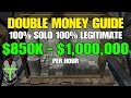 GTA Online CEO Crate DOUBLE Money Guide Up To $1,000,000 Per Hour 100% SOLO!!!