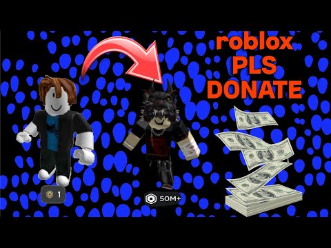 Playing pls donate btw YouTube I'm 13