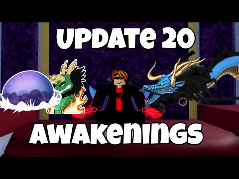 Update 20 - Control Awakening - Rework/ Blox Fruits 