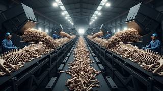 Inside The Bone Char Factory How Animal Bones Are Turned Into White Sugar Full Process