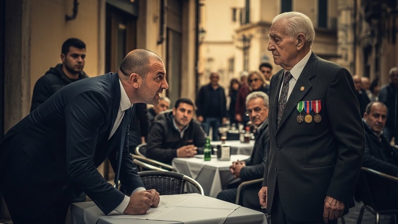 Un mafioso intimidì un Veterano in pubblico — la sua reazione fu pura dignità