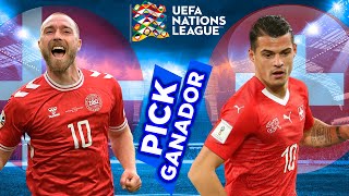 DINAMARCA VS SUIZA PRONÓSTICO ⚽️🏆 | UEFA NATIONS LEAGUE | JORNADA 1 | APUESTAS DEPORTIVAS | FUTBOL